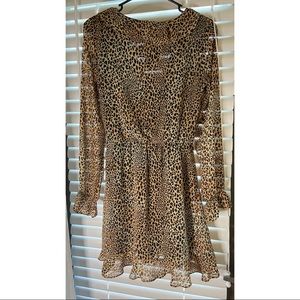 NWT H&M Leopard Print Dress